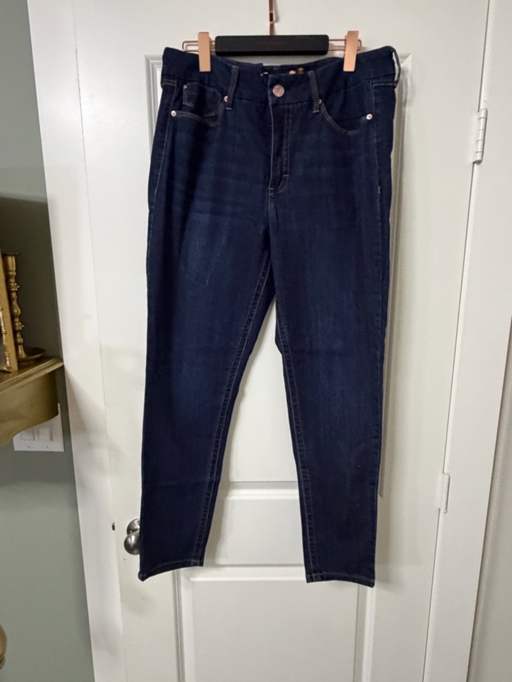 Seven7 Dark Indigo Skinny Jeans